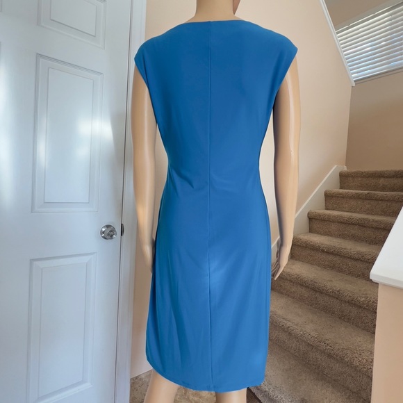 💥SALE💥 Ralph Lauren Blue Jersey Dress - Picture 2 of 7